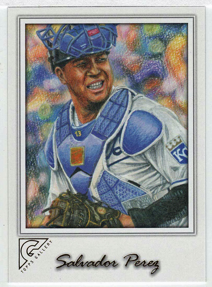 Salvador Perez - Kansas City Royals (MLB Baseball Card) 2017 Topps Gallery # 98 Mint