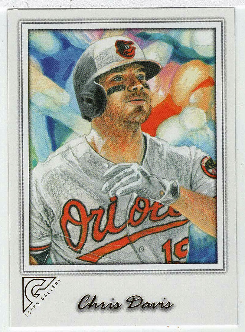 Chris Davis - Baltimore Orioles (MLB Baseball Card) 2017 Topps Gallery # 102 Mint