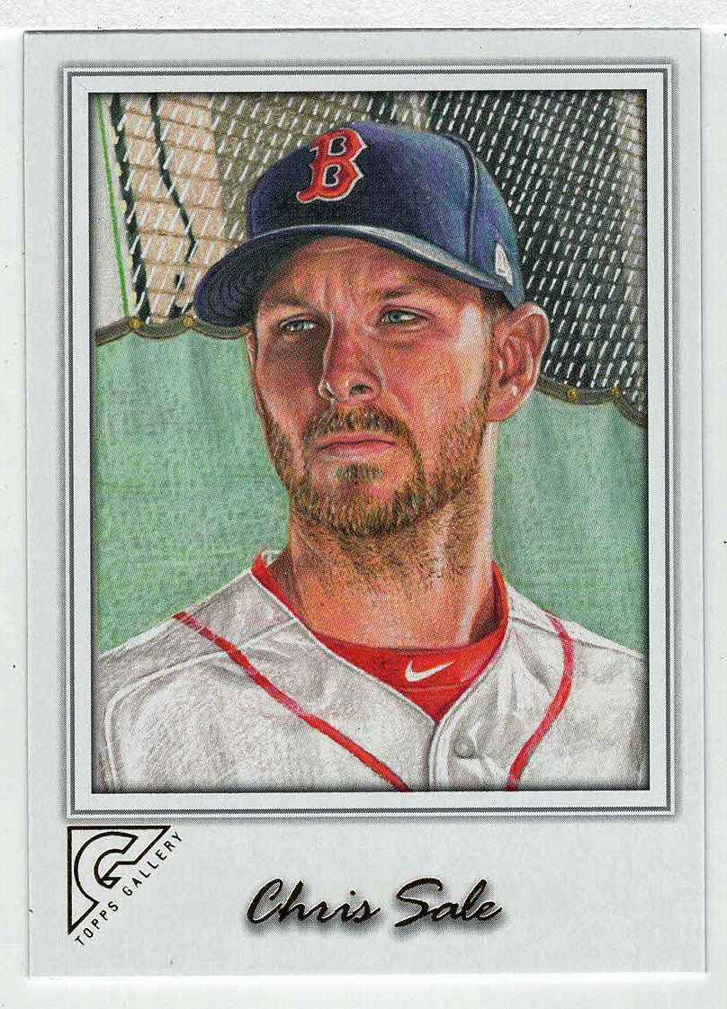 Chris Sale - Boston Red Sox (MLB Baseball Card) 2017 Topps Gallery # 110 Mint