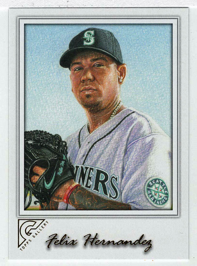 Felix Hernandez - Seattle Mariners (MLB Baseball Card) 2017 Topps Gallery # 116 Mint