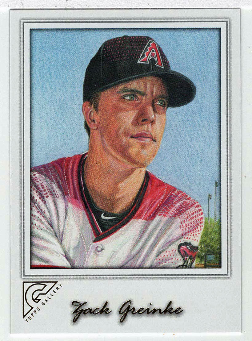 Zack Greinke - Arizona Diamondbacks (MLB Baseball Card) 2017 Topps Gallery # 122 Mint