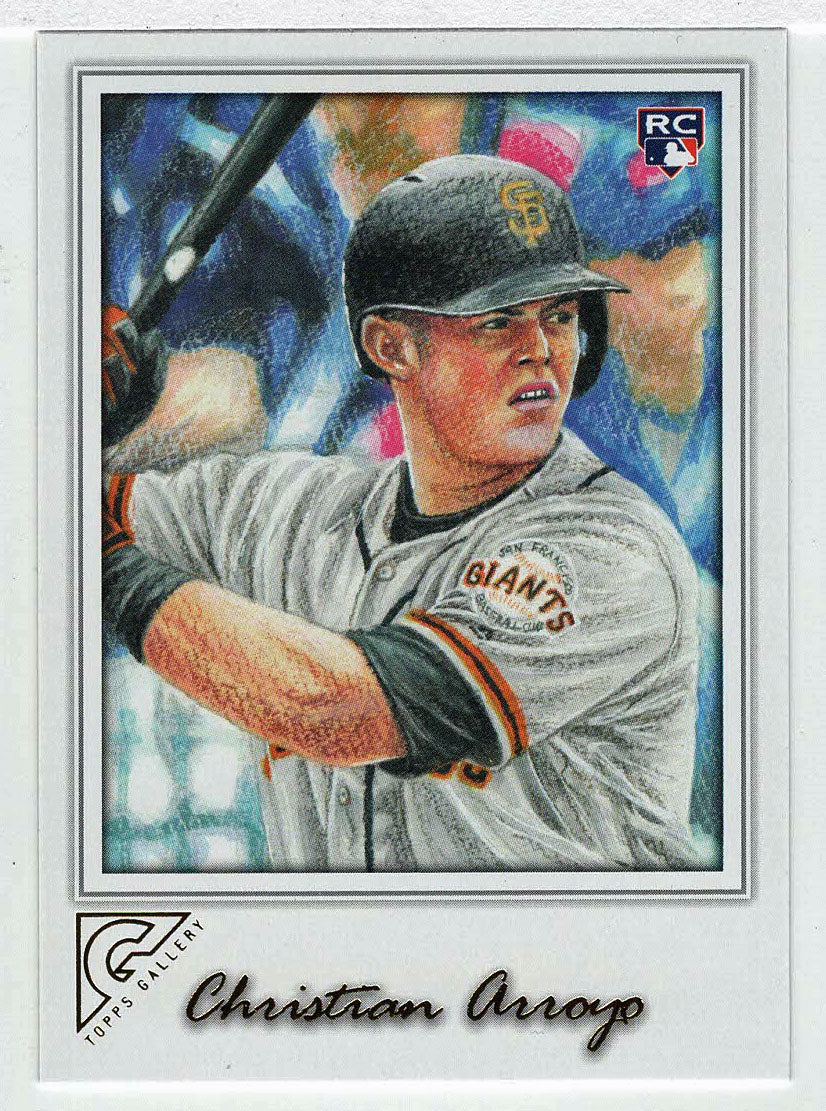 Christian Arroyo RC - San Francisco Giants (MLB Baseball Card) 2017 Topps Gallery # 124 Mint