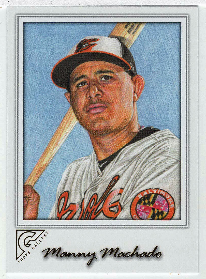 Manny Machado - Baltimore Orioles (MLB Baseball Card) 2017 Topps Gallery # 125 Mint