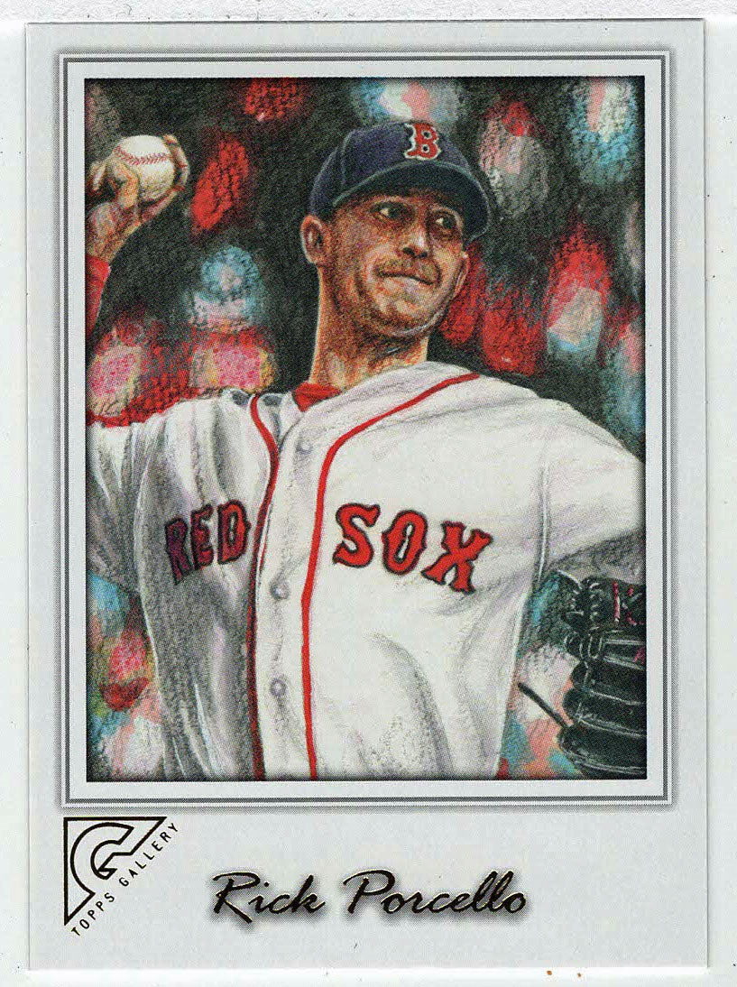 Rick Porcello - Boston Red Sox (MLB Baseball Card) 2017 Topps Gallery # 127 Mint