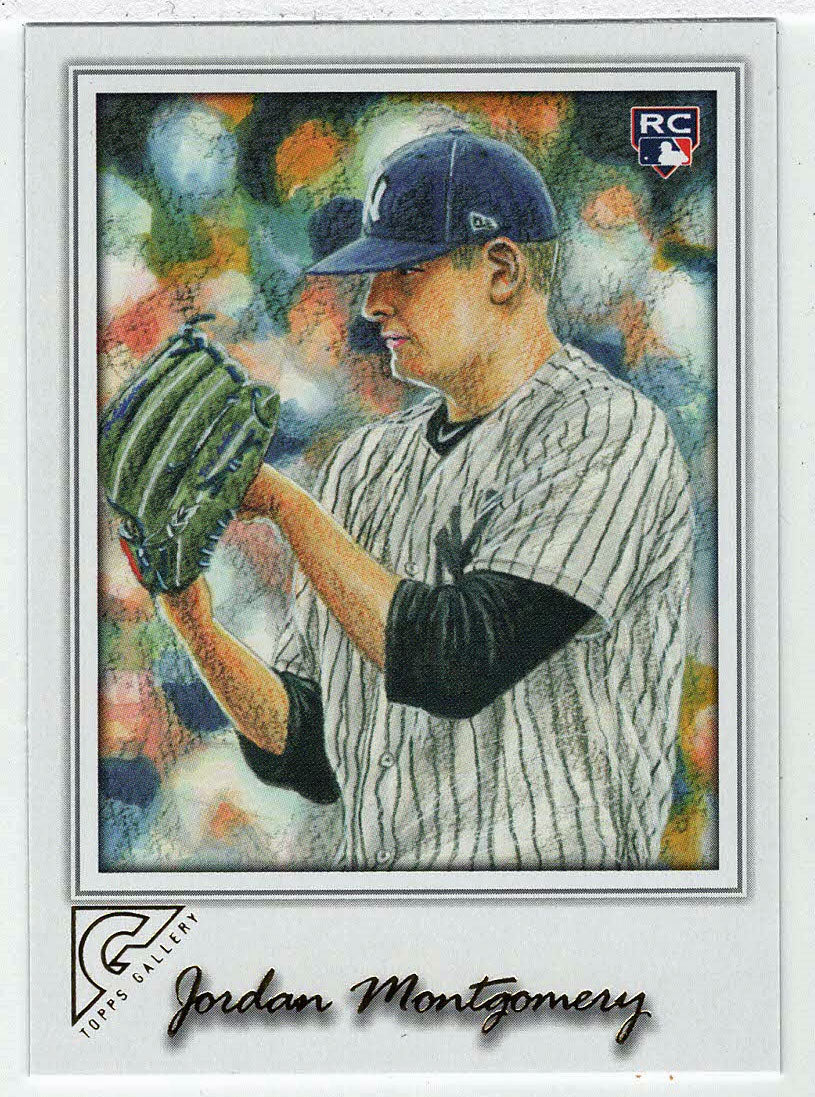 Jordan Montgomery RC - New York Yankees (MLB Baseball Card) 2017 Topps Gallery # 129 Mint