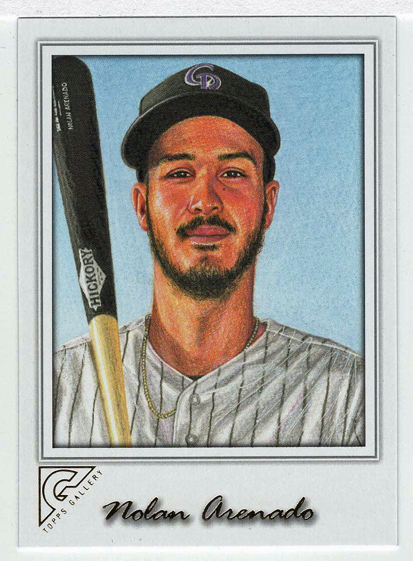 Nolan Arenado - Colorado Rockies (MLB Baseball Card) 2017 Topps Gallery # 130 Mint
