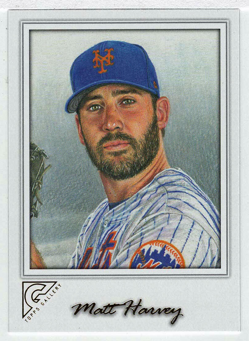 Matt Harvey - New York Mets (MLB Baseball Card) 2017 Topps Gallery # 131 Mint