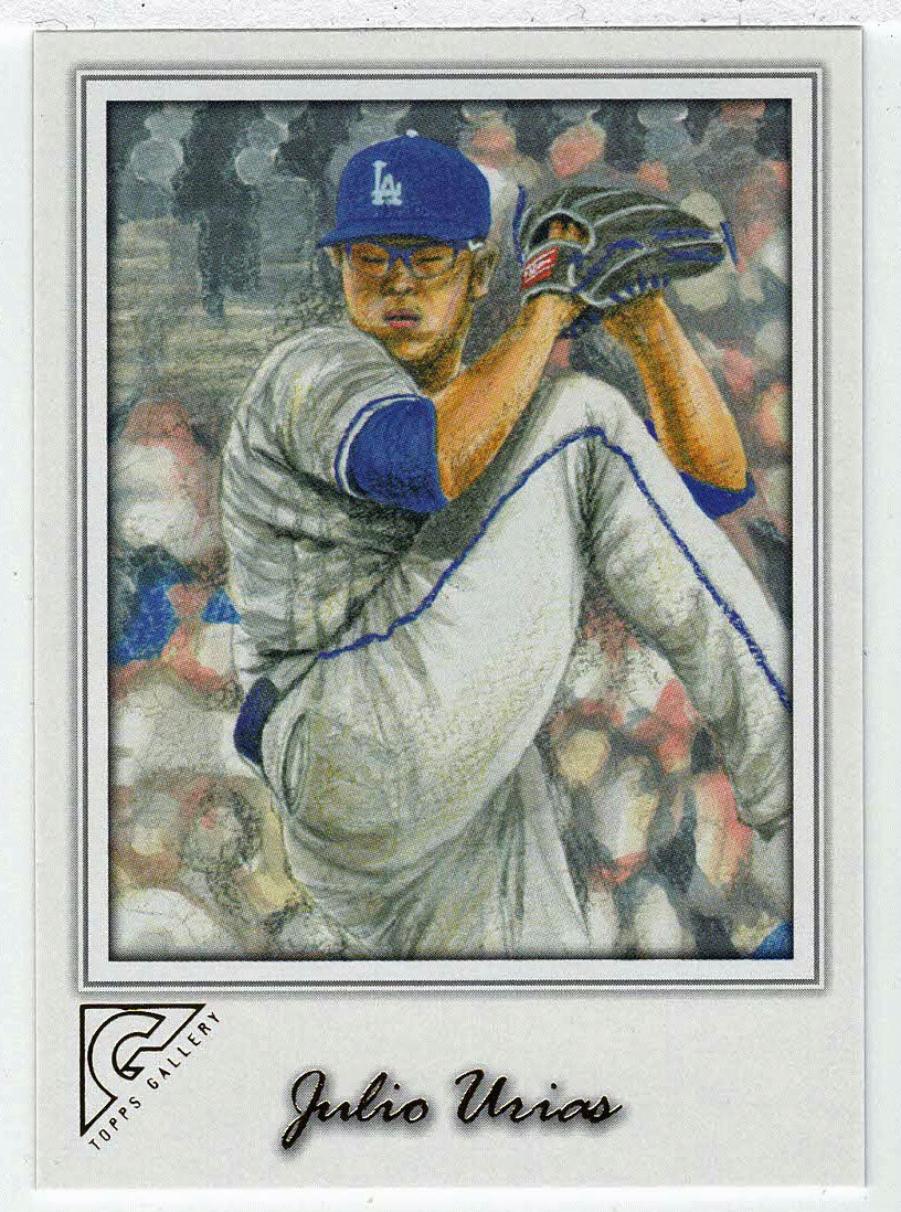 Julio Urias - Los Angeles Dodgers (MLB Baseball Card) 2017 Topps Gallery # 141 Mint