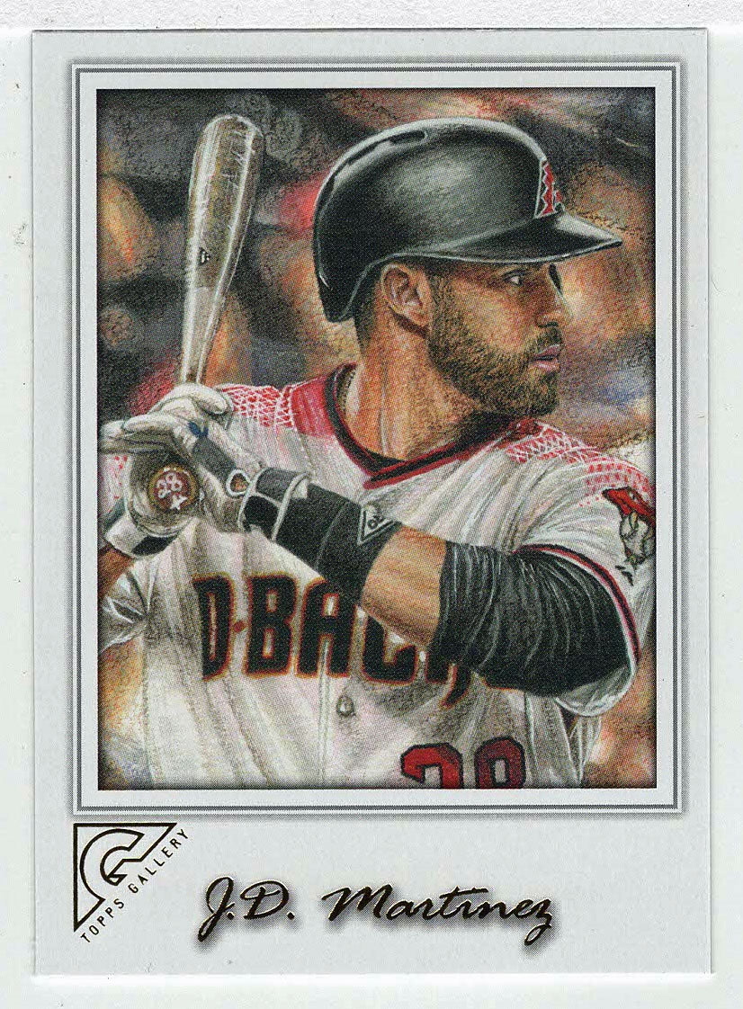 J.D. Martinez - Arizona Diamondbacks (MLB Baseball Card) 2017 Topps Gallery # 144 Mint