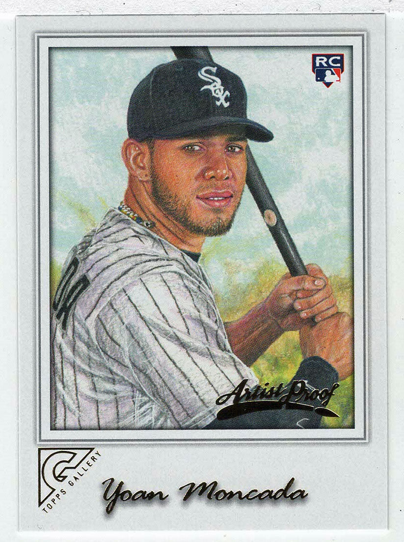 Yoan Moncada - Chicago White Sox - Artist Proof (MLB Baseball Card) 2017 Topps Gallery # 15 Mint