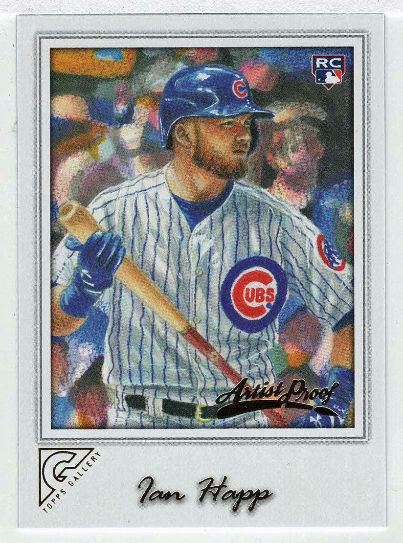 Ian Happ - Chicago Cubs - Artist Proof (MLB Baseball Card) 2017 Topps Gallery # 93 Mint