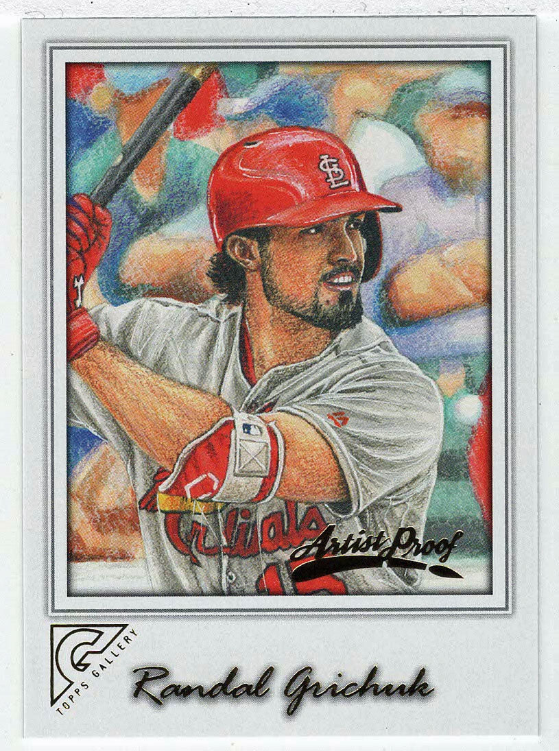 Randal Grichuk - St. Louis Cardinals - Artist Proof (MLB Baseball Card) 2017 Topps Gallery # 99 Mint