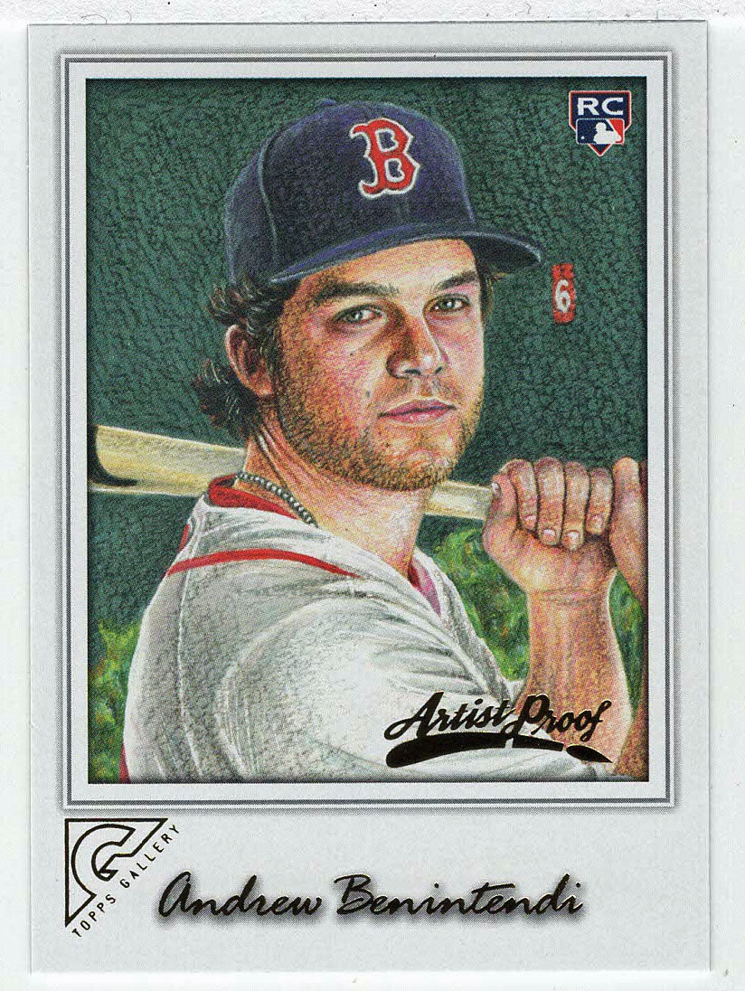 Andrew Benintendi - Boston Red Sox - Artist Proof (MLB Baseball Card) 2017 Topps Gallery # 126 Mint