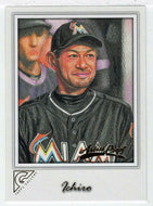Ichiro Suzuki - Miami Marlins - Artist Proof (MLB Baseball Card) 2017 Topps Gallery # 137 Mint