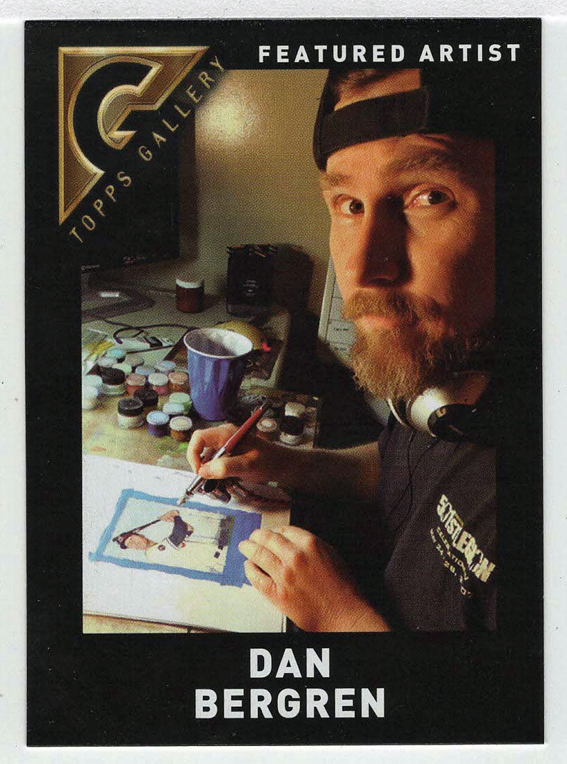 Dan Bergren - Featured Artist (MLB Baseball Card) 2017 Topps Gallery # DB Mint