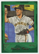 Hunter Pence 88/99 - San Francisco Giants - Green (MLB Baseball Card) 2017 Topps Gallery # 21 Mint