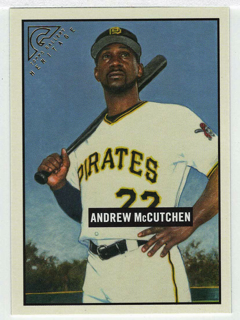 Andrew McCutchen - Pittsburgh Pirates - Heritage (MLB Baseball Card) 2017 Topps Gallery # 3 Mint