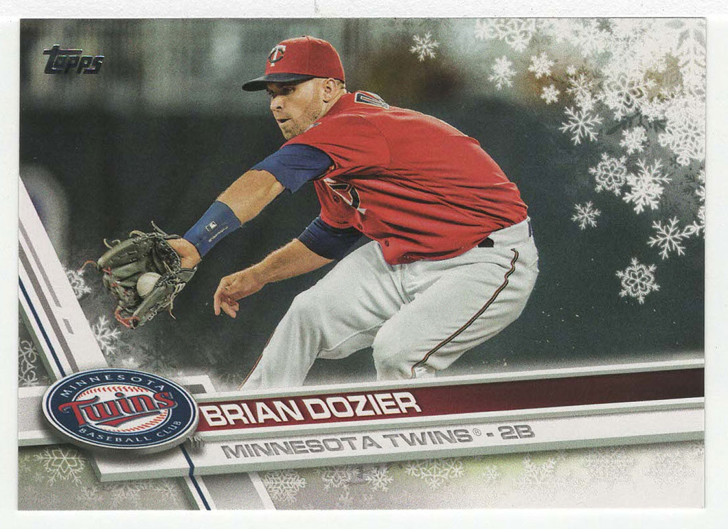Brian Dozier - Minnesota Twins (MLB Baseball Card) 2017 Topps Walmart Holiday Snowflake # 5 Mint