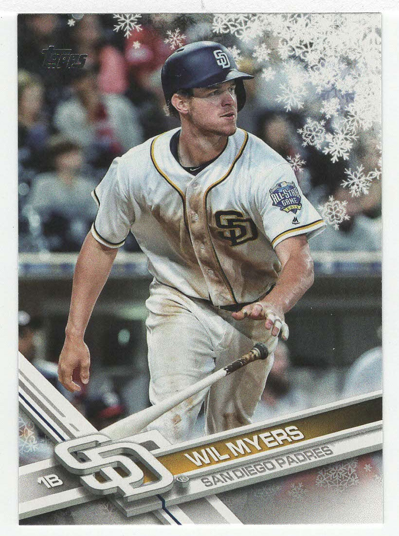 Wil Myers - San Diego Padres (MLB Baseball Card) 2017 Topps Walmart Holiday Snowflake # 7 Mint