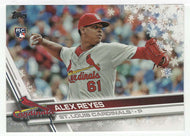 Alex Reyes RC - St. Louis Cardinals (MLB Baseball Card) 2017 Topps Walmart Holiday Snowflake # 16 Mint