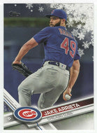 Jake Arrieta - Chicago Cubs (MLB Baseball Card) 2017 Topps Walmart Holiday Snowflake # 17 Mint