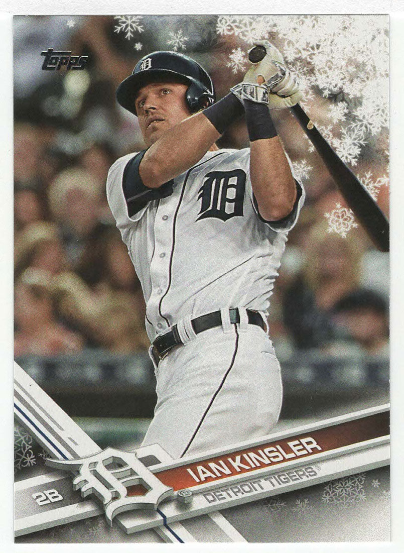 Ian Kinsler - Detroit Tigers (MLB Baseball Card) 2017 Topps Walmart Holiday Snowflake # 28 Mint