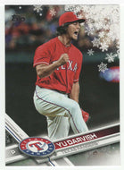 Yu Darvish - Texas Rangers (MLB Baseball Card) 2017 Topps Walmart Holiday Snowflake # 29 Mint