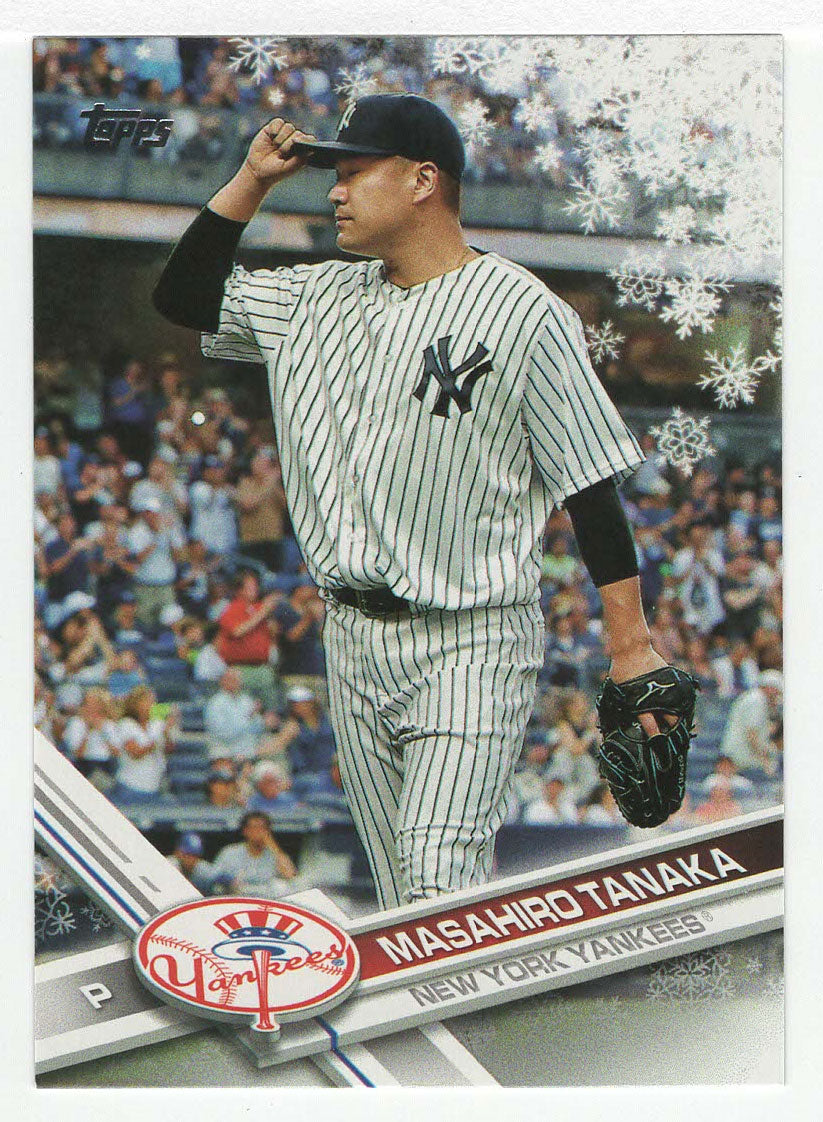 Masahiro Tanaka - New York Yankees (MLB Baseball Card) 2017 Topps Walmart Holiday Snowflake # 32 Mint