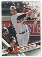 Mark Trumbo - Baltimore Orioles (MLB Baseball Card) 2017 Topps Walmart Holiday Snowflake # 36 Mint