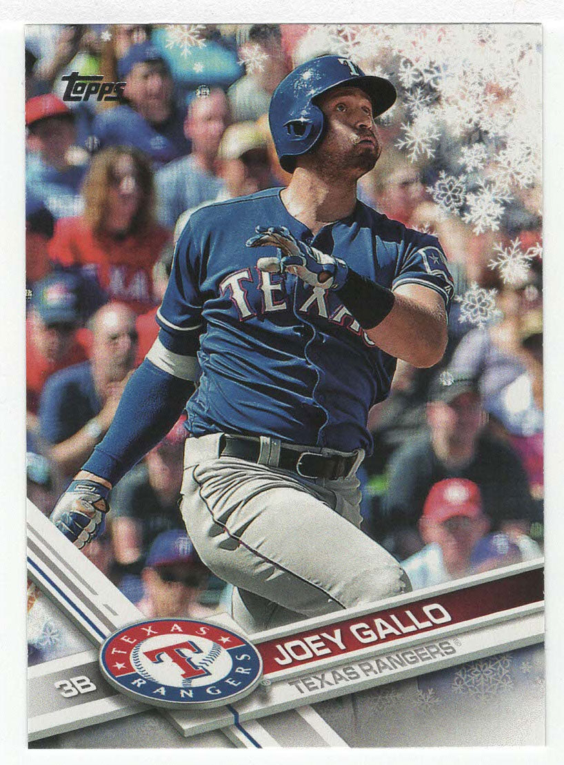 Joey Gallo - Texas Rangers (MLB Baseball Card) 2017 Topps Walmart Holiday Snowflake # 41 Mint