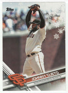 Johnny Cueto - San Francisco Giants (MLB Baseball Card) 2017 Topps Walmart Holiday Snowflake # 57 Mint