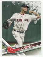 Chris Sale - Boston Red Sox (MLB Baseball Card) 2017 Topps Walmart Holiday Snowflake # 60 Mint