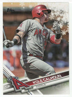 Kole Calhoun - Los Angeles Angels (MLB Baseball Card) 2017 Topps Walmart Holiday Snowflake # 71 Mint