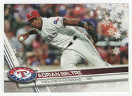 Adrian Beltre - Texas Rangers (MLB Baseball Card) 2017 Topps Walmart Holiday Snowflake # 72 Mint