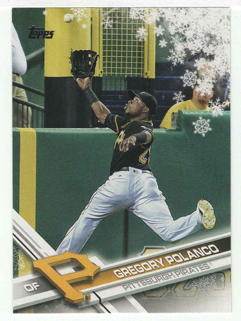 Gregory Polanco - Pittsburgh Pirates (MLB Baseball Card) 2017 Topps Walmart Holiday Snowflake # 77 Mint