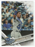 Salvador Perez - Kansas City Royals (MLB Baseball Card) 2017 Topps Walmart Holiday Snowflake # 79 Mint