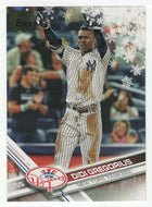 Didi Gregorius - New York Yankees (MLB Baseball Card) 2017 Topps Walmart Holiday Snowflake # 88 Mint
