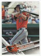 Trey Mancini RC - Baltimore Orioles (MLB Baseball Card) 2017 Topps Walmart Holiday Snowflake # 90 Mint