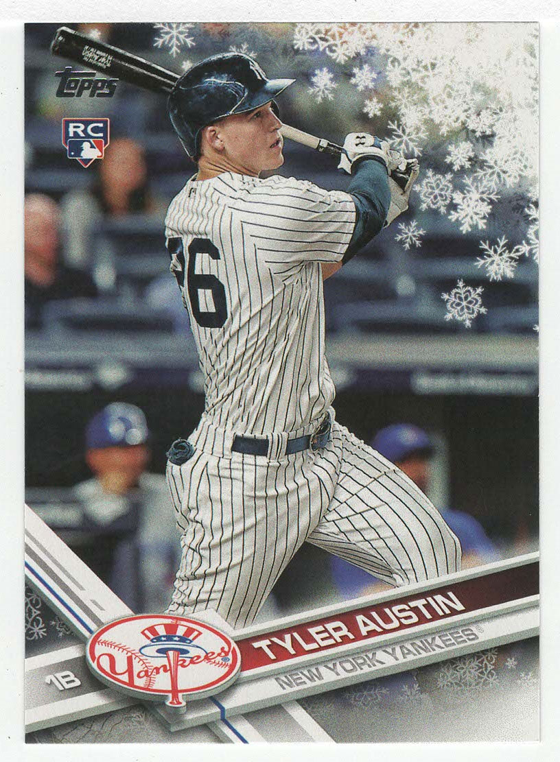 Tyler Austin RC - New York Yankees (MLB Baseball Card) 2017 Topps Walmart Holiday Snowflake # 112 Mint