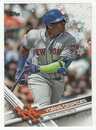 Yoenis Cespedes - New York Mets (MLB Baseball Card) 2017 Topps Walmart Holiday Snowflake # 116 Mint