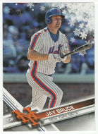 Jay Bruce - New York Mets (MLB Baseball Card) 2017 Topps Walmart Holiday Snowflake # 121 Mint