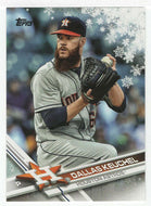 Dallas Keuchel - Houston Astros (MLB Baseball Card) 2017 Topps Walmart Holiday Snowflake # 124 Mint