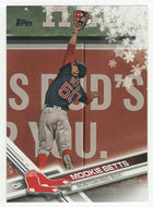 Mookie Betts - Boston Red Sox (MLB Baseball Card) 2017 Topps Walmart Holiday Snowflake # 125 Mint