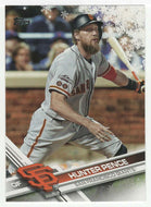 Hunter Pence - San Francisco Giants (MLB Baseball Card) 2017 Topps Walmart Holiday Snowflake # 136 Mint