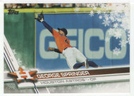 George Springer - Houston Astros (MLB Baseball Card) 2017 Topps Walmart Holiday Snowflake # 145 Mint