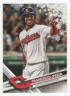Francisco Lindor - Cleveland Indians (MLB Baseball Card) 2017 Topps Walmart Holiday Snowflake # 150 Mint