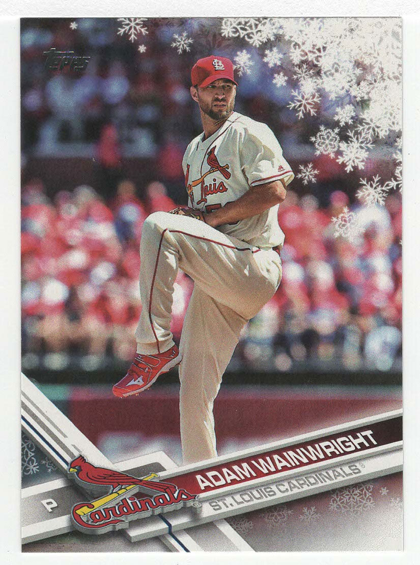 Adam Wainwright - St. Louis Cardinals (MLB Baseball Card) 2017 Topps Walmart Holiday Snowflake # 152 Mint