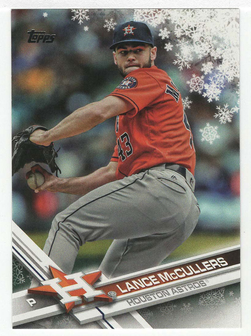 Lance McCullers - Houston Astros (MLB Baseball Card) 2017 Topps Walmart Holiday Snowflake # 153 Mint