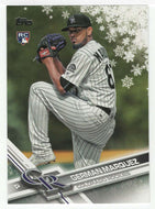German Marquez RC - Colorado Rockies (MLB Baseball Card) 2017 Topps Walmart Holiday Snowflake # 155 Mint