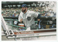 J.D. Martinez - Detroit Tigers (MLB Baseball Card) 2017 Topps Walmart Holiday Snowflake # 157 Mint